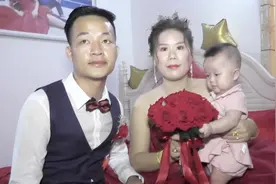 广东一对新人结婚，刚到家，宝宝就来找妈妈了，不生小孩不结婚呀视频封面