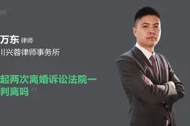 提起两次离婚诉讼法院一定判离吗视频封面