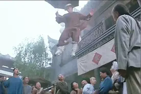 撑雨伞落地这一招真帅，雨伞还能这么用，也就这位能这么做了视频封面