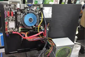 没有机箱的台式机，无机箱装机，地方太小，只能这样尝试，怎么样