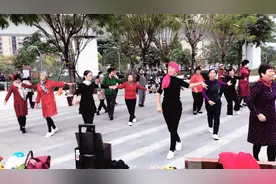 恰恰舞《为什么不理我》姐妹们挺开心，老有所乐