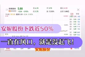 安妮股份下跌近50%，一直在风口，就是没起飞，商誉减值了解一下