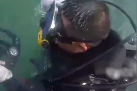 大海深处寻物有多难？ 海军老兵3分钟完成“海底捞针”视频封面