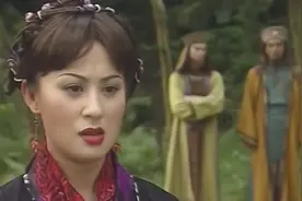 为救金花婆婆，小昭自揭身份，甘愿做波斯总教的圣女