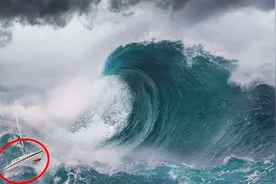 在海上遇到海啸，为什么最好拼命冲向海啸？看完恍然大悟