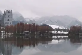 这里是凉都师范学院，六盘水漂亮的一个湿地公园，下雪了来看看视频封面