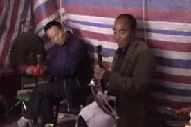 陕西弦板腔皮影《唐王东征》（选场）（主唱刘景）  好听！视频封面