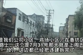 香坊区鸡场小区7🈷️27拆违建一周完事，怪不得不让商户自己拆视频封面