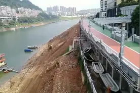 广西梧州：防洪堤改建大工程！这是要加高还是加固呢？