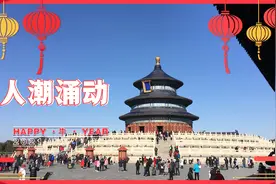 留京过年：大年初四实地打卡天坛公园，人太多到哪儿都排队视频封面