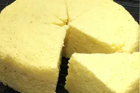 3个鸡蛋，一碗面粉，教你在家做蒸蛋糕，蓬松绵软，做法很简单