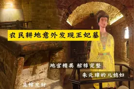 农民耕地意外发现王妃墓，朱元璋的儿媳妇，地宫发现很多珍宝！视频封面