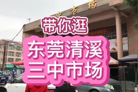 清溪最富裕村庄菜市场实拍