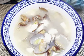 月子餐制作教学：花蛤豆腐汤，科学坐月子，健康一辈子