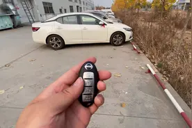 东风日产2021款14代轩逸，钥匙远程启动车辆方法，很实用视频封面