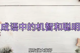成语中机智和聪明，我写出58个，你能写出多少句，也替孩子收藏吧视频封面