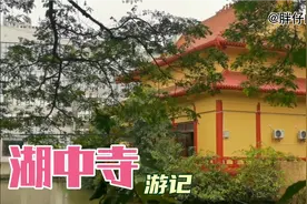 湖畔建禅寺，名曰湖中寺。绿树成荫自然风，湖寺大美好风光。视频封面