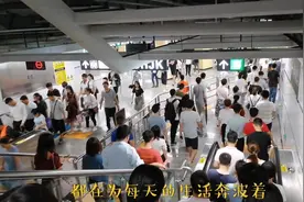 号称最堵线路，深圳早高峰地铁究竟有多堵？一小段视频来揭秘！视频封面