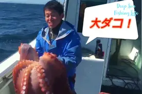 【潜水】深海捕鱼鱿鱼视频封面