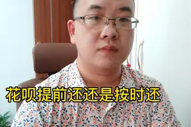 花呗提前还还是还款日按时还更好呢？亲身经历告诉你方法增加1w视频封面