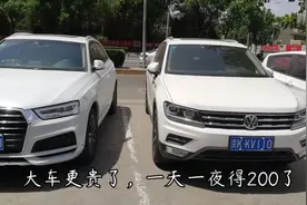 实拍北京城区路侧电子收费停车位，停一天一夜110元，价格太贵了视频封面