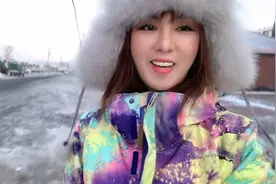 丫头要准备出去浪一圈，进一趟城三个小时的路程，一路都是雪村视频封面