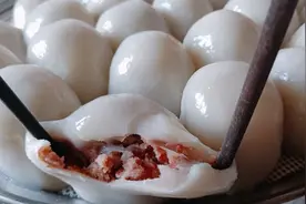 东北粘豆包的正宗做法，几十年传统老方法，出锅不塌陷、表面光滑