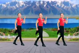 时尚步子舞28步附教学，让《年轻的朋友来相会》开心快乐每一天视频封面