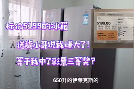 标价5199的冰箱2178被我买回家，送货小哥说我赚大了，什么情况？视频封面