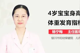 4岁宝宝身高体重发育指标视频封面