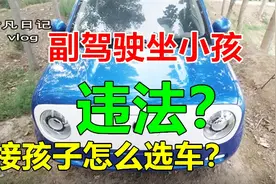 违法！两门新能源车副驾驶不能坐小孩？农村接孩子上学来买哪种车视频封面
