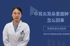 中耳炎耳朵里面肿了是怎么回事视频封面