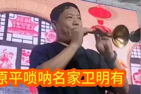 原平唢呐名家卫明有动情的吹奏视频封面