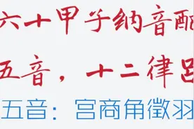 十二律吕：单数为律，双数为吕。