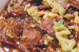 牛肉白菜烧粉丝家常做法，香辣入味，简单又好吃。