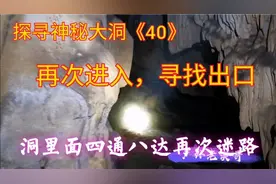 户外探宝老实哥：山洞太复杂，差点迷路，朋友“推土”收获银币视频封面