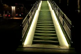 聊城柳园路外国语学校一桥飞架东西，便民利民为人民！