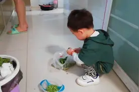 23月龄宝贝变身小暖男！未来亲家，女婿已培养好，啥时候领走?视频封面