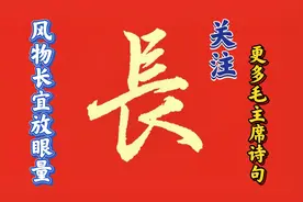 毛主席最消愁的一句诗：牢骚太盛防肠断，风物长宜放眼量。视频封面