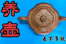 玩紫砂壶一定要养壶吗？看看紫砂一厂的大八卦壶养了30多年是啥样视频封面