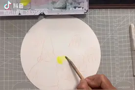 教你画水彩手绘海绵宝宝～