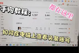如何简单的在电脑上查看头条的收入，在这里，看过来！！视频封面