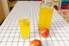 百香果汁酸甜开胃，简单易做零失败，学会了不用在外面买饮料了。