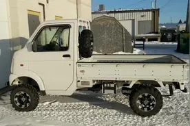 铃木mini 微型四驱卡车 4X4  小型工具车比摩托车还方便！视频封面