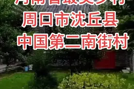 河南省沈丘县有个村庄，拥有农场、银行、工厂、敬老院、公园、古建筑村委#周口沈丘 #沈丘 #故乡#家乡美视频封面