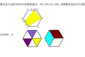 巧用正六边形求面积