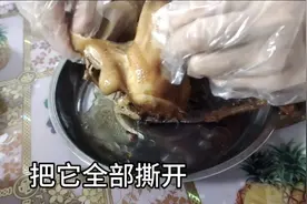 花39元买了一只鸡做成蜂蜜烤鸡，公婆都说太好吃了！这儿媳真好！