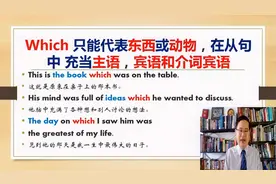which如何运用？和that如何区分及交叉应用？一起来学习吧！视频封面