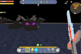 迷你世界：MC打怪升级，一次性召唤五条末影龙，轻轻松松就打败了