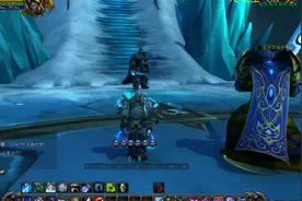 魔兽世界:死亡骑士来冰冠堡垒刷巫妖王，熊猫人dk要摸无敌了！